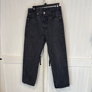 Levi’s dark gray button fly Jeans 32X30
